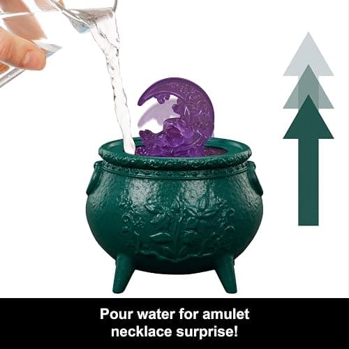 ​Monster High Doll, Moonspell Magic by Monster High Willow Thorne | Nature Witch in Green Top and Printed Pants with Cauldron Surprise & Accessories like Herb Jar, Hat & Spellbook, JMB92 thumbnail 3