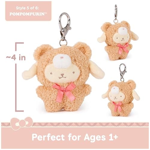 Sanrio Blind Bag - Sanrio Hello Kitty and Friends Café Latte Surprise Plush Toy, Mystery Unboxing Stuffed Animal for Ages 1 and Up, Multicolor, 3.5” (1 of 6 Styles) thumbnail 6