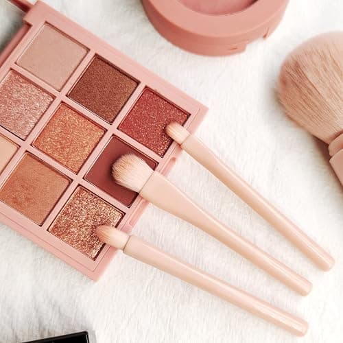 Travel Makeup Brushes Set: 4 in 1 Mini Cute Makeup Brush Retractable Professional Foundation Blending Powder Eye Shadow Brush for Women Facial Cosmetics Makeup Brush Set thumbnail 5