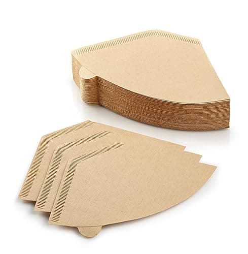 Natural Unbleached Cone Coffee Filters - Size 02