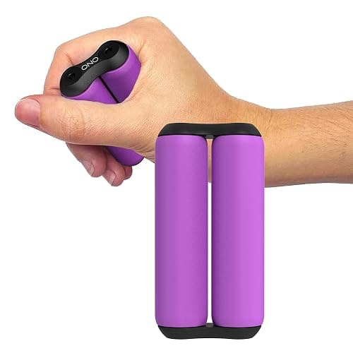 ONO Roller - Handheld Fidget Toy for Adults | Help Relieve Stress, Anxiety, Tension | Promotes Focus, Clarity | Compact, Portable Design (Junior Size/ABS Plastic, Purple) - Image 1