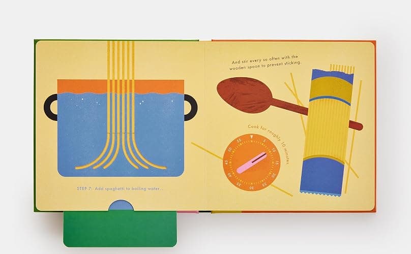 Spaghetti!: An Interactive Recipe Book (Cook In A Book) thumbnail 8