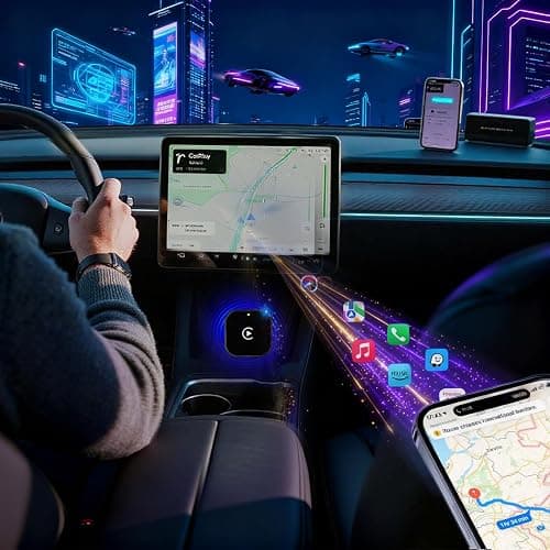 Yizro Wireless CarPlay Adapter for Apple iPhone ＆Android Small Size, (New Update) Plug and Play, Fast and Stable Connection Wireless Adapter for CarPlay＆Android thumbnail 6