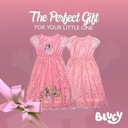 Bluey girls Fantasy Gown Nightgown thumbnail 5