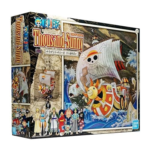 Bandai Hobby - One Piece - Thousand Sunny (Land of Wano Ver.) Sailing Ship Collection Model Kit thumbnail 4