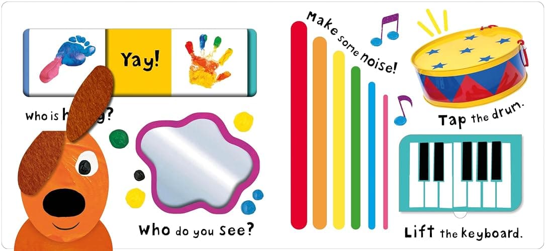 See, Touch, Feel: Busy Book: The ULTIMATE Sensory Book for Kids! thumbnail 6