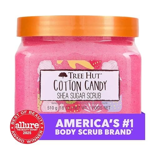 Tree Hut Cotton Candy Shea Sugar Scrub, 510 Grams thumbnail 5
