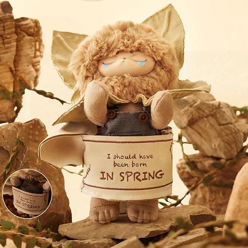 CALEMBOU Plush Doll Blind Box, 8'' Echo Forest Whispers Series Stuffed Animal Handmade Plush Toys, Kawaii Mystery Collectible Toys Cute Soft Charm Christmas Birthday Gifts (Forest Whispers Series) thumbnail 2