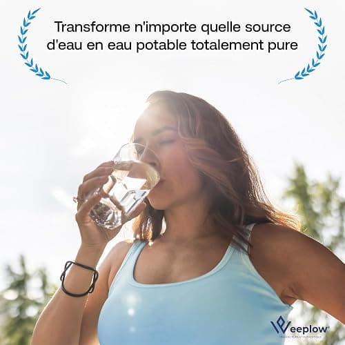 Weeplow® Venus ECO - Système de Filtration d'Eau par Gravité 5.6L Litres AISI 304 avec 2 Eléments de Purification O'Pure 2 Et Robinet 100% Inox (Inox, 5.6L ECO) thumbnail 2