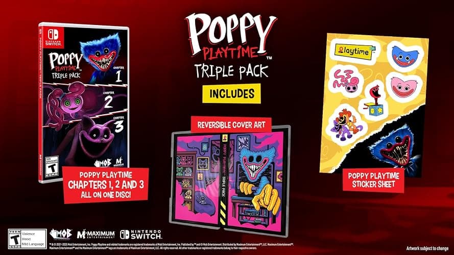 Poppy Playtime Triple Pack Nintendo Switch thumbnail 2