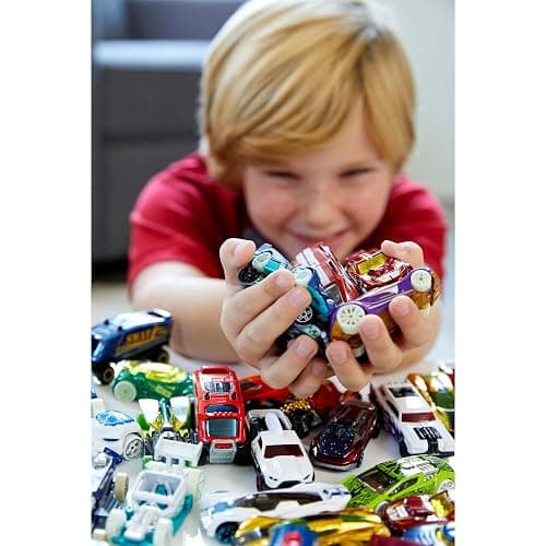 Hot Wheels Toy Cars & Trucks, 50-Pack of 1:64 Scale Vehicles, Individually Packaged (Styles May Vary) (Amazon Exclusive) thumbnail 2