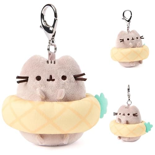 GUND Pusheen Tropical Vacation 3-Inch Surprise Plush (UNbox 1 of 8 Styles) | Blind Bag Mystery Unboxing Inspires Fun Beach Roleplay Adventures; Includes One Random 3.5-Inch Stuffed Keychain Bag Charm thumbnail 8