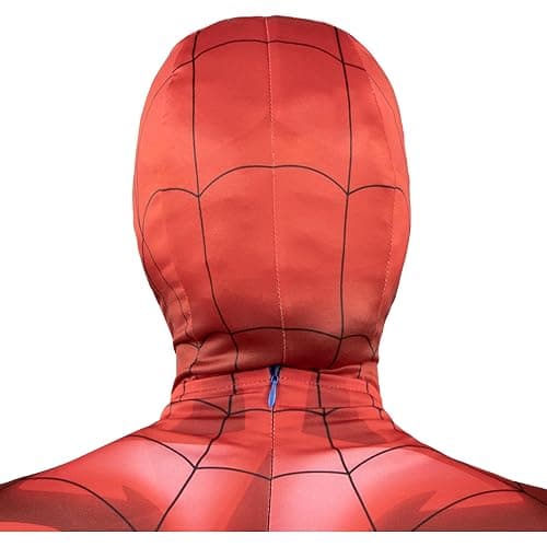 Jazwares MARVEL Official Adult Zentai Halloween Costume Accessory - Deluxe Two-Way Stretch Spandex Mask with Molded Eyes thumbnail 3
