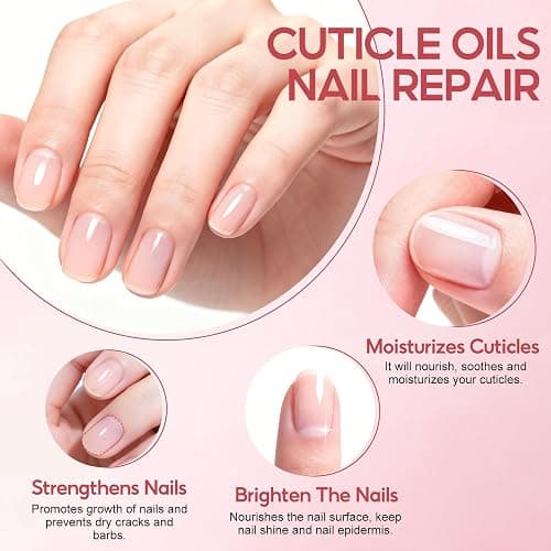 PEACECOLOR 16Pcs Cuticle Oil Pen for Nails Portable Nail Moist Nail Strengthener Nails Care Kit for Treatment Care Nail Softener and Strengthener thumbnail 4