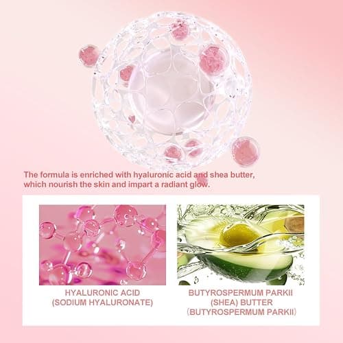 Under Eye Brightener & Concealer - Hydrating Color Corrector for Dark Circles, Lightweight Undereye Brightening Cream with Hyaluronic Acid & Shea Butter, Smooth & Blendable (Light Rose, 1) thumbnail 7