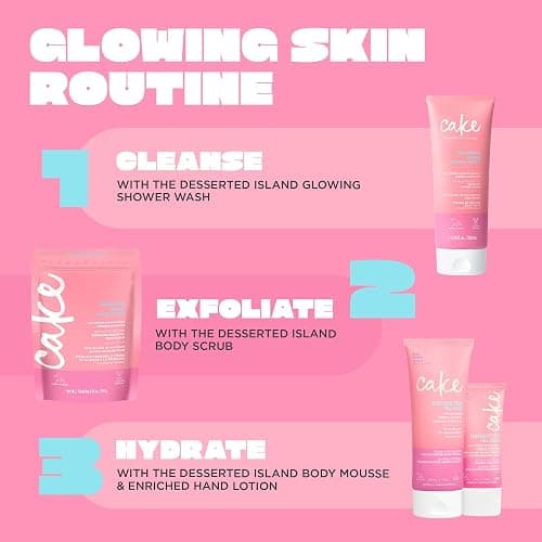 Cake Beauty Enriched Hand Lotion, Desserted Island – Moisturizing & Radiance Enhancing – For Dry Hands – Coconut Fruit Extract, Mango Butter & Shea Butter- 60 mL / 2 Oz thumbnail 8