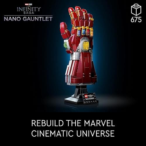 LEGO 76223 Marvel The Nano Infinity Glove, Thanos Set, Building Kit, Inifinity, Avengers Film: Endgame, Gift, for Adults thumbnail 4