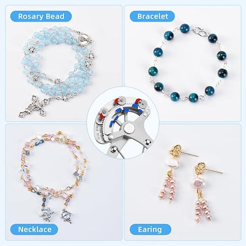 Looper Pliers in One Step for Jewelry Making, 1.5mm-2.25mm-3mm Looping Size, Beading Looper Tool, Wire Looping Pliers for 24-18 Gauge Craft Wire, Patented thumbnail 6