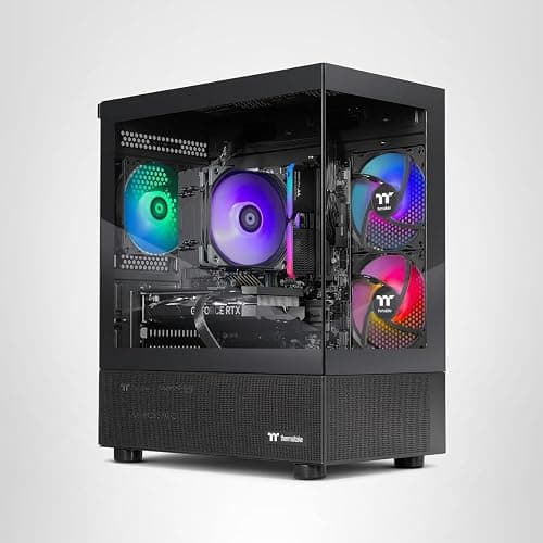 Thermaltake LCGS View i1460-170 Gaming Desktop (Intel Core™ i5-14400F, ToughRam 16GB DDR5 6000MT/s RGB Memory, NVIDIA GeForce® RTX 5060, 1TB NVMe M.2, WiFi, Windows 11) V17B-B760-560-LCS thumbnail 8