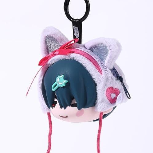 YJacuing Alien Stage Silicone Headphone Case Multi-Purpose Pouch (Ivan) | Official, Anime, ALNST, Merch, Coin Purse, with Bonus Keychain thumbnail 4