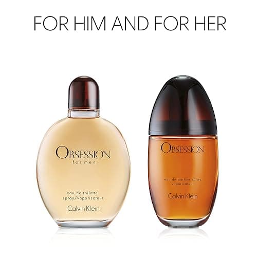 Calvin Klein Obsession for Men Eau de Toilette – Ambery Men's Cologne – With Notes of Bergamot, Mandarin, Lavender & Musk – Long Lasting Fragrance thumbnail 4