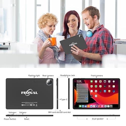 Tablet 11 inch Android 16 Tablet, 2026 Latest Update 128GB ROM 20GB RAM, 4G LTE Tablets, 5G WiFi+Cellular, Octa-Core MTK8786, 13+8 MP Rear and Front Camera,Incell FHD Screen, T-Mobile SIM Card Support thumbnail 8