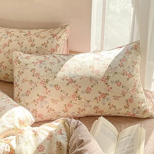 Beige Pink Bedsheet thumbnail 7