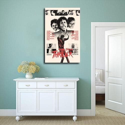 ZCXH Michael Jackson Classic Singers (1) Canvas Poster Wall Art Print Picture Paintings Unframe-style12x18inch(30x45cm) thumbnail 4