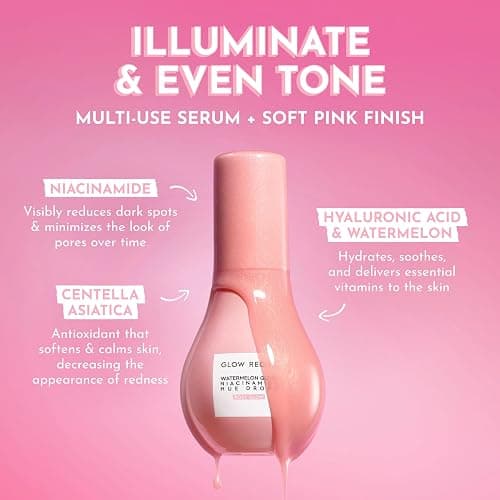 Glow Recipe Hue Drops getöntes Gesichtsserum – leuchtende Drops zum Aufhellen und Hydratisieren – Hautpflege-Make-up-Primer & flüssiger Highlighter thumbnail 2