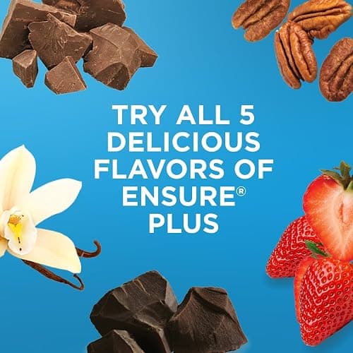 Ensure Plus Vanilla Nutrition Shake With Fiber | Meal Replacement Shake | Ready to Drink | 16g Protein and 27 Vitamins and Minerals | 8 fl oz - 24 Pack thumbnail 9