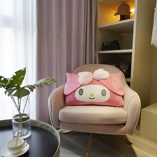 AMZROMI Kawaii Anime Pillow Cover Cute Pillow Cover Kawaii Cute Pillow Cases Girl Plush Pillow Slips for Dormitory/Decorative Bedroom/Livingroom 62×42cm thumbnail 2