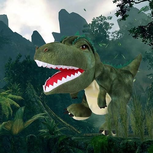 Puppet Hand Puppets Puppets for Kids, Dinosaur Hand Puppe ts Dinosaur Toys Plush Puppet Stuffed Hand P uppet Dinosaur Toy,Puppet Story Toys Dinosaur Puppets Dinosaur to ys for Kids thumbnail 2