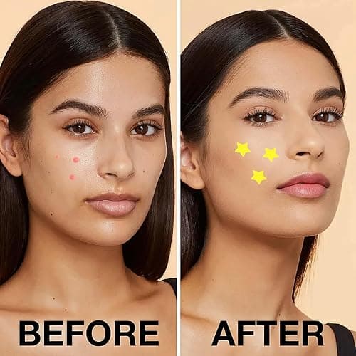 Hydrocolloid Pimple Patches,32 Count Cute Star Pimple Patches,Star Zit Covers HydrocolloidPad Sticky Spot Covers Face PimplePatches Hydrocolloid Pimple Patches for Face And Skin Care thumbnail 4