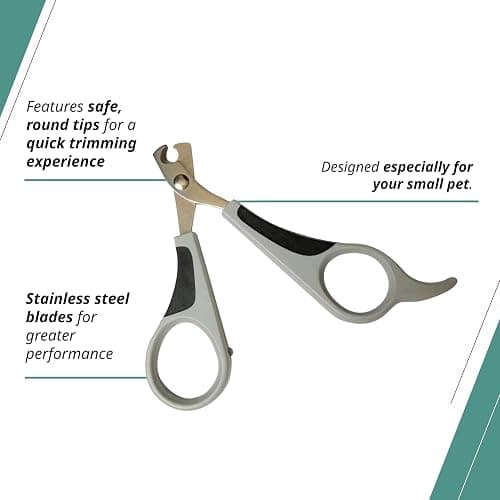 Wahl Canada Cat Nail Scissors, Sharp Stainless-Steel Blades, Safe to use with rounded tips, Comfortable Grip with Rubber handles, Great for Cats for Nail Maintenance - Model 58520 thumbnail 3