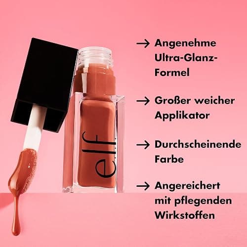 e.l.f. Glow Reviver Lip Oil, Nährendes, Getöntes Lippenöl Für Ein Hochglänzendes Finish, Angereichert Mit Jojobaöl, Vegan & Tierversuchsfrei, Pink Quartz thumbnail 5