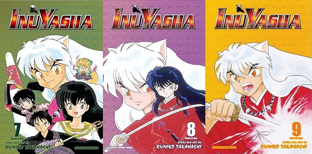 Inuyasha VIZBIG Edition Manga by Rumiko Takahashi: 9-book Collection Set Vol 1-9 thumbnail 4