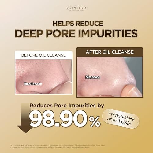 SKIN1004 Madagascar Centella Light Cleansing Oil 6.76 fl.oz, 200ml | Gentle Oil Cleanser for Face, Korean Facial Cleanser, Double Cleansing thumbnail 4