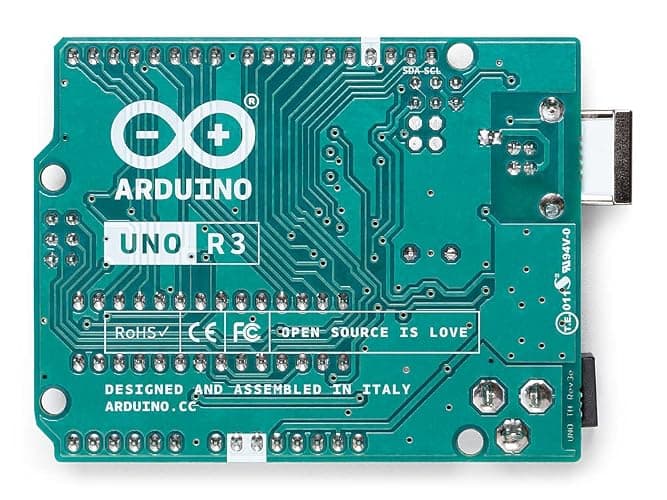 Arduino Uno REV3 [A000066] - ATmega328P Microcontroller, 16MHz, 14 Digital I/O Pins, 6 Analog Inputs, 32KB Flash, USB Connectivity, Compatible with Arduino IDE for DIY Projects and Prototyping thumbnail 3