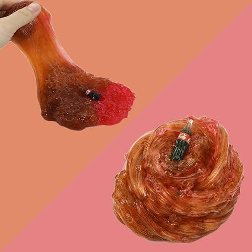 Crunchy Fishbowl Bead Slime, Sugar Blitz for Girls Boys, Crunchy DIY Slime kit，Super Soft and Non-Sticky，Best for Girl and Boys Birthday Gifts， Party Favors, Christmas Stocking Stuffers. thumbnail 5