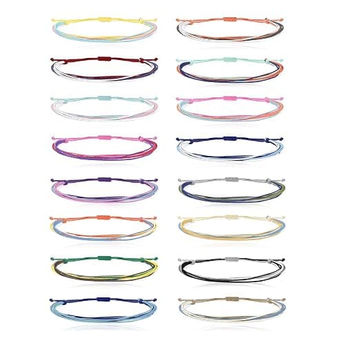 Long tiantian Summer Stuff String Anklet Bracelet for Women Beachy Bracelets Essentials Waterproof Surfer Bracelets Cute Summer Accessories Resort Wear for Women 2026 - Image 1