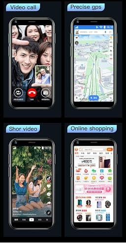 Super Mini Smartphone, XS11 Unlocked Phone 3G WCDMA Android Mobile 2.5'' Touch Screen 1GB RAM 8GB ROM Dual SIM WiFi Bluetooth Hotspot Ultra Thin Card Pocket Cellphone (Green) thumbnail 9