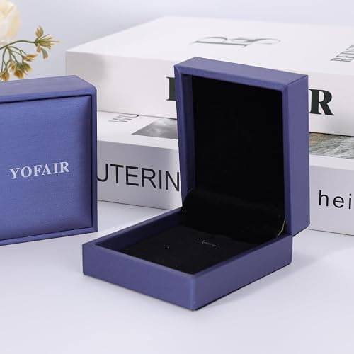 Yofair Custom Name Necklace with Curb Chain, 18K Gold Plated Dainty Name Pendant for Women Personalized Christmas Birthday Gift for Her thumbnail 5