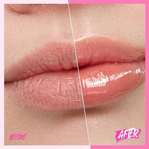 SKINTIFIC Peptide Brightening Lip Serum(01U Baby Pink-Update), Hydrating & Plumping Tinted Lip Gloss, Moisturizing Lip Balm with Polypeptides & Squalane for Glossy thumbnail 4
