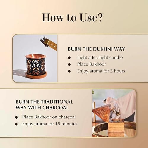Oud Al Raghbah Muattar Bakhoor by Dukhni | Aromatic Bakhour Oud Wood Chips | 40g Oud Chips | Earthy Agarwood Incense | Use on charcoal,candle or electric bakhoor burner | Muslim Gifts for Women & Men thumbnail 6