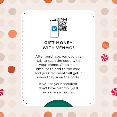 Hallmark and Venmo Christmas Card (Treat Yourself) Cocoa and Gingerbread thumbnail 5