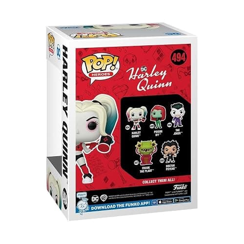 Funko POP! Heroes: Harley Quinn Animated Series - Harley Quinn - Collectable Vinyl Figure - Gift Idea - Official Merchandise - for Kids & Adults - TV Fans - Model Figure for Collectors thumbnail 3
