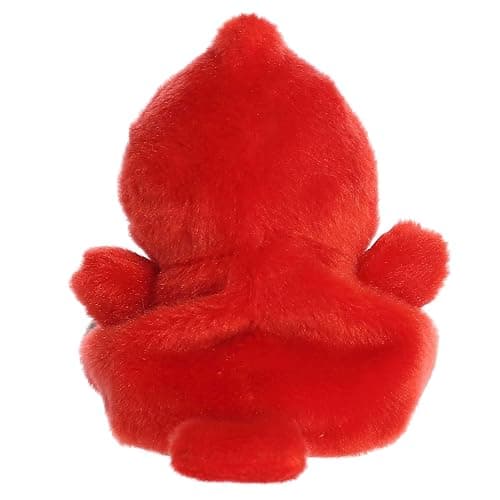 Aurora® Festive Palm Pals™ Louis Cardinal Stuffed Animal - Fun Collectible Plush for Kids and Adult Collectors - Perfect for Decorating Rooms and Birthday Gifts - Red 5 Inches thumbnail 5