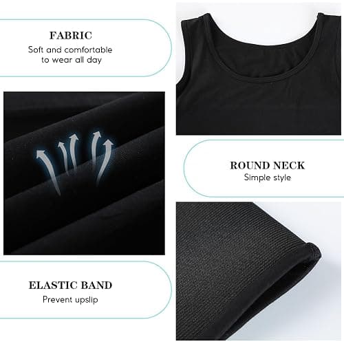 LODAY Women Transgender Tomboy FTM Elastic Chest Binder Bra Pullover Tank Top thumbnail 4