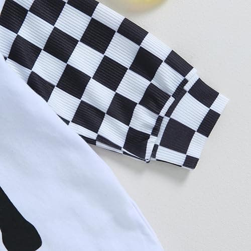 Socutebabe Baby Boy Fall Clothes Long Sleeve Pullover Checkerboard Hoodie Romper Sweatshirt Mama Boy Outfits Sweater Jumpsuit thumbnail 6