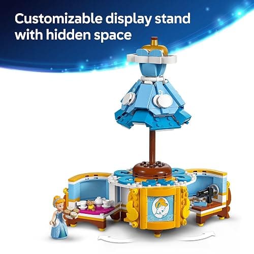LEGO Disney Princess Cinderella’s Dress Kids Toy with Minidoll Character - Fun Building Toy for Girls and Boys Ages 9 and Up - Disney Gift Idea for Fans and Fashion Lovers - 43266 thumbnail 4